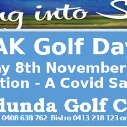 JAK Golf Day – One Day Event – 8th Nov 2020