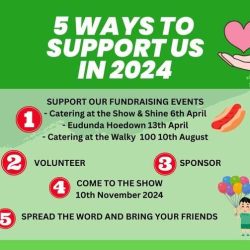 Eudunda Show Suggest 5 Ways To Help Support Them In 2024