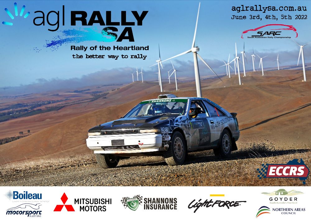 AGL Rally SA Rally of the Heartland Burra 3rd 4th 5th June