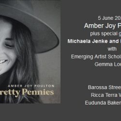 Amber Joy Poulton, plus Michaela Jenke & Reid Sampson Plus Emerging Artist Gemma Louise – 5th June 2021