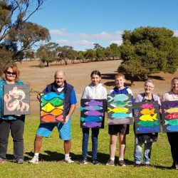 Alannah’s ‘Fishy’ Art Class Brings Brilliant Results at Eudunda Golf Club