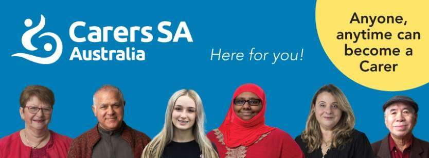 CarersSA Australia - here for you - banner