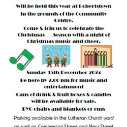 Carols By Candlelight At Robertstown 15th Dec 2024