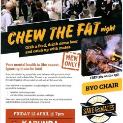 ‘Chew The Fat Night’ Is Back For 2024 – Kapunda – Harness Racing Shed – 12th April 2024