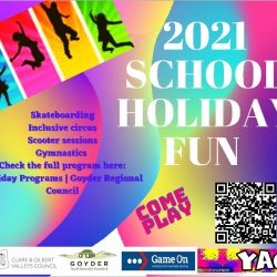 Local Councils, Game On & YAC Combine to Bring 2021 School Holiday Fun Next Week