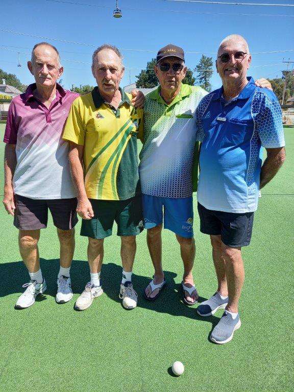 Cosmo Fours Tournament players enjoing the day 2024 at Eudunda