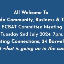 ECBAT Committee Meeting Tues 2nd July 2024 – All Welcome To Find Out What Is Happening In Eudunda