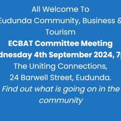 All Welcome To ECBAT Committee Meeting Wednesday 4th September 2024