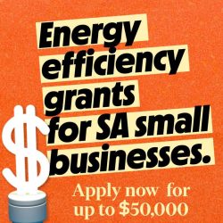 Small Business Energy Efficiency Grants for SA Small Businesses & Not For Profit Organisations Closing 29th Nov 2024