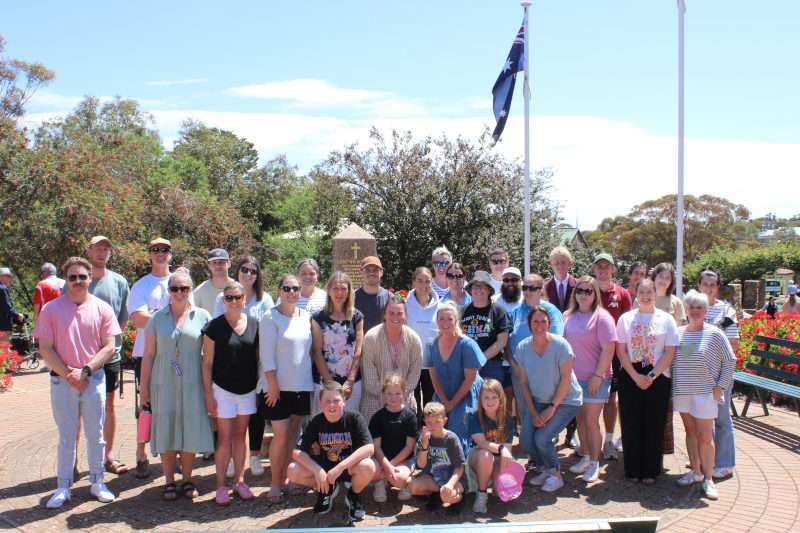 Eudunda Area School Staff attend Remembrance Day Eudunda 2024