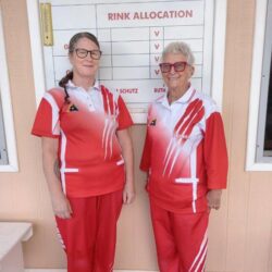 Jane and Ruth New Club Pairs Champions Eudunda Bowling Club