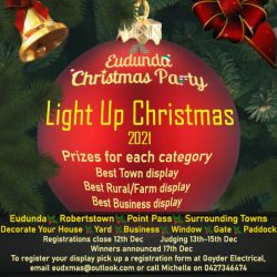 Last Chance – Register by 12th December for Light Up Christmas 2021 Competition