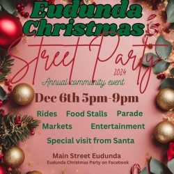 All Welcome To Eudunda Christmas Party 6th Dec 2024