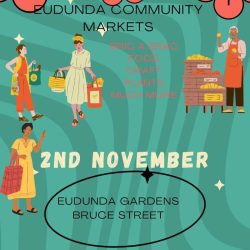 ‘Eudunda Community Market’ On This Saturday – 2nd November 2024