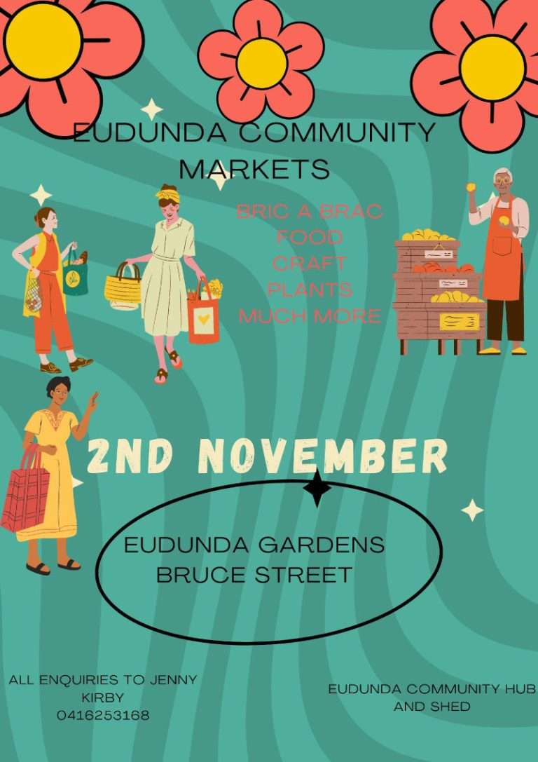 Eudunda Community Market - 2nd November 2024 Poster