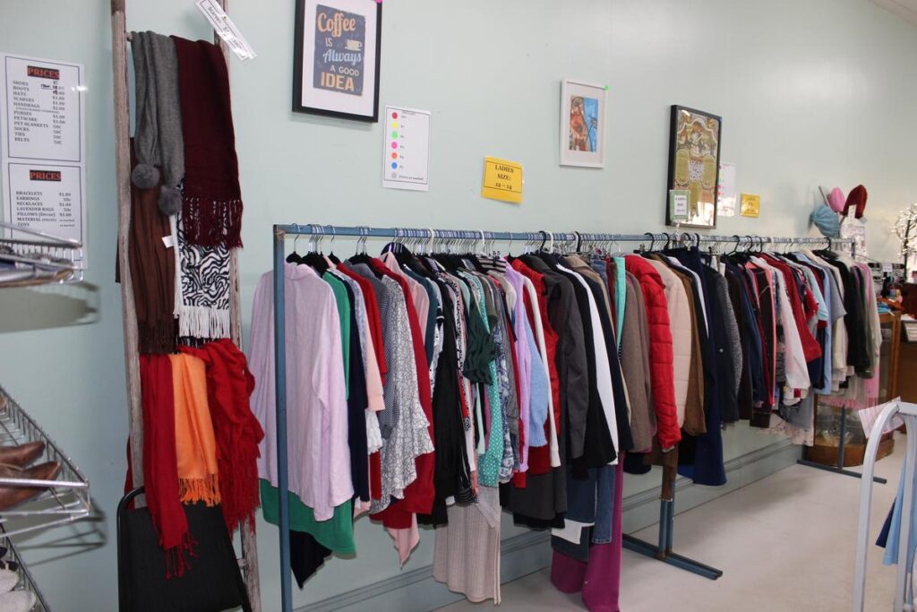 Eudunda Community Op Shop Clothing Sale