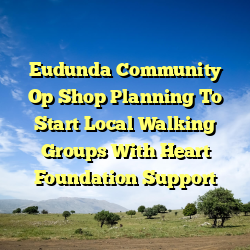 Eudunda Community Op Shop Planning To Start Local Walking Groups With Heart Foundation Support