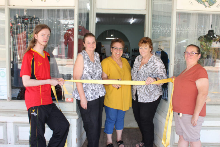 Eudunda Community Op Shop - Ribbon Cutting