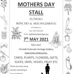 Mothers Day Flowers And Also Support The Stall – 7th May – Heritage Gallery