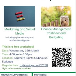 Eudunda Businesses, Clubs & Orgs – Free Small Business Workshop 19th March 2025