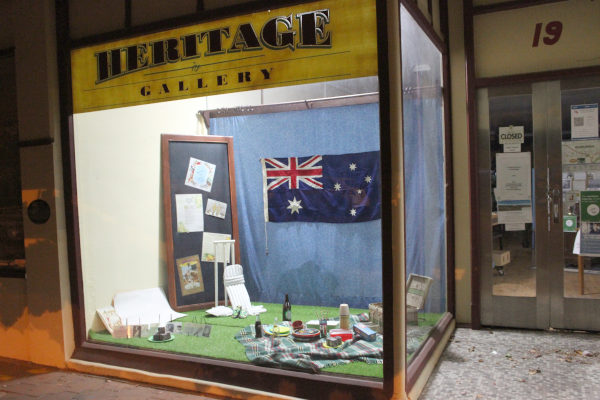 Eudunda Heritage Christmas Window Display - January 2021