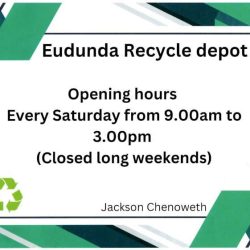 Eudunda Recycling Depot – Operating Hours 2024