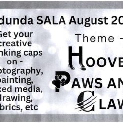 How Is Your ‘Hooves, Paws and Claws’ SALA Project Going? August 2024 Event