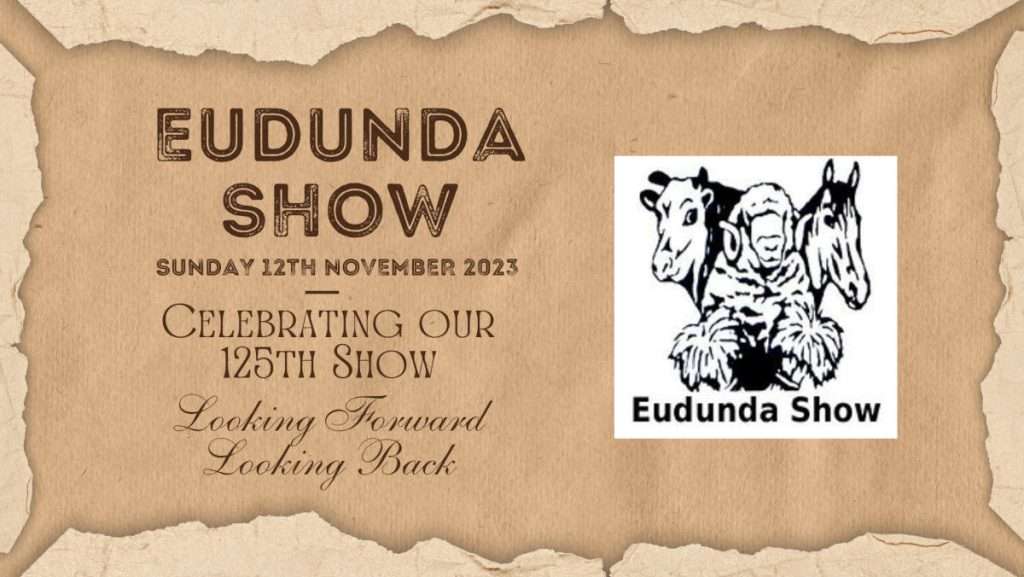 Eudunda Show Sun 12th Nov 2023 - Looking Forward Looking Back