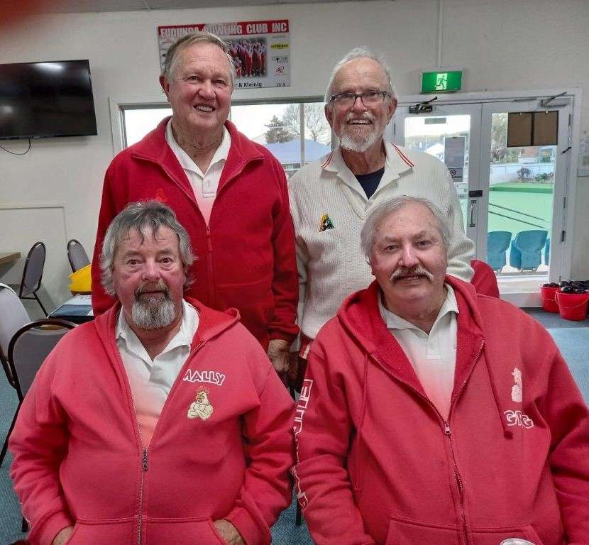 Eudunda men who won against Lyndoch men at last Friday at Kapunda Winter Cup 2023