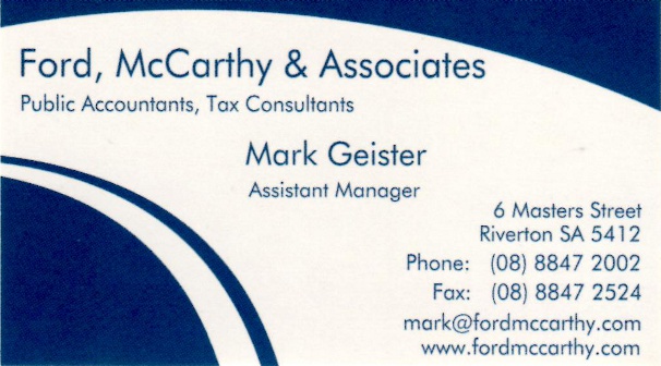 Ford McCarthy & Associates - ECBAT Business Member