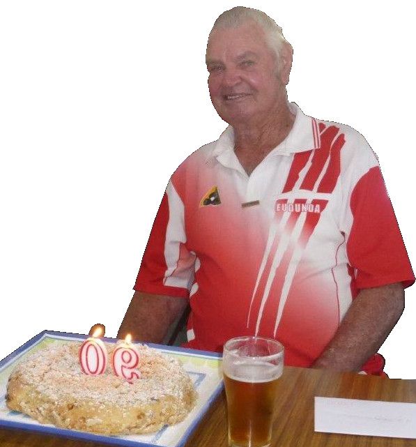 G G Schutz - 90th birthday at the Eudunda Bowls