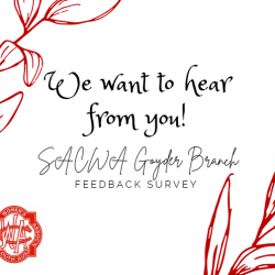 Goyder SACWA Would Like To Hear From You