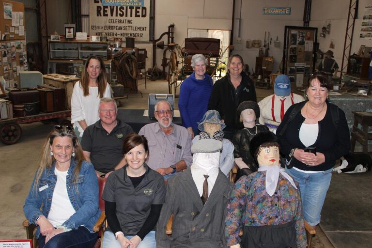 Goyder Tourism Centre Staff Visit the Eudunda Family Heritage Gallery