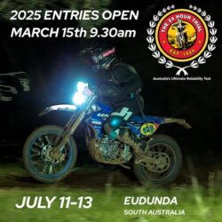 Ready, Set, GO! Entries Open For Hardi 24 Hour Trial on 15th March – Event at Eudunda 11th – 13th July 2025