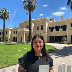 Katrina Manguera Received A Merit Certificate For Research Project
