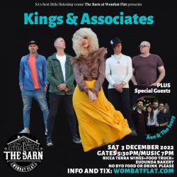 Live Music at The Barn at Wombat Flat With Kristy Cox (Nashville) SOLD OUT – Book for December Show Now!