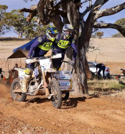 Lew Job 2 Day Trial 2021 - Sidecar 5 - Daniel Plowman - Shane Judd 2- Photo Kristy Schultz