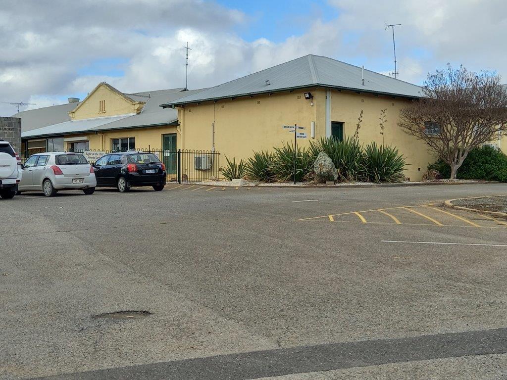 NOW -Eudunda Hospital entrance today