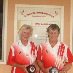 Pam Dutschke is Eudunda Ladies Singles Champion
