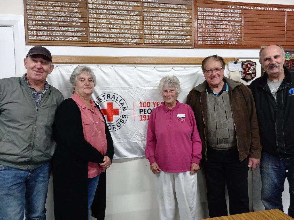 Red Cross winners at Eudunda Bowls 2024