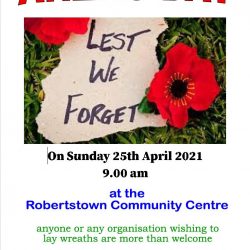 ANZAC Morning Service – Robertstown 25th April 2021