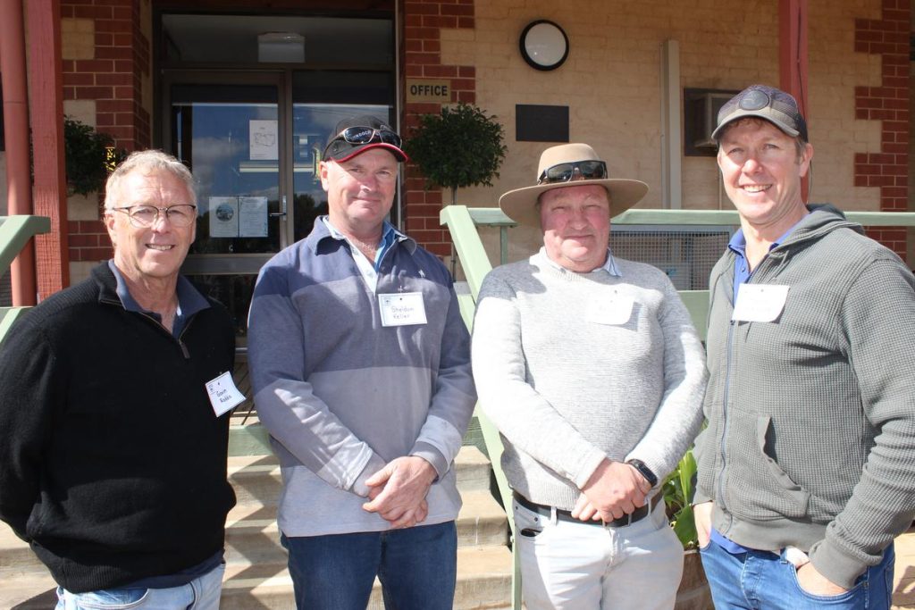 
L-R: Gavin Rodda, Sheldon Keller, Adrian Schmidt, Daniel Schuppan