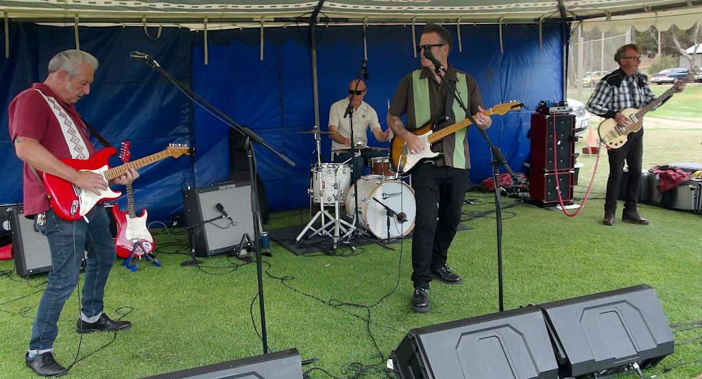 Rock N Roll Band at the Eudunda Show & Shine 2024