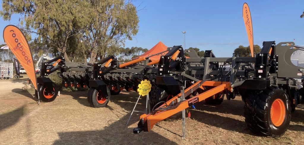 Rootboot Win - Best Australian Made Machinery - Award YP Field Days - Display