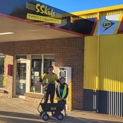 SSkids Tyres & Mechanical Help Jackson To Clean Up Eudunda’s Rubbish