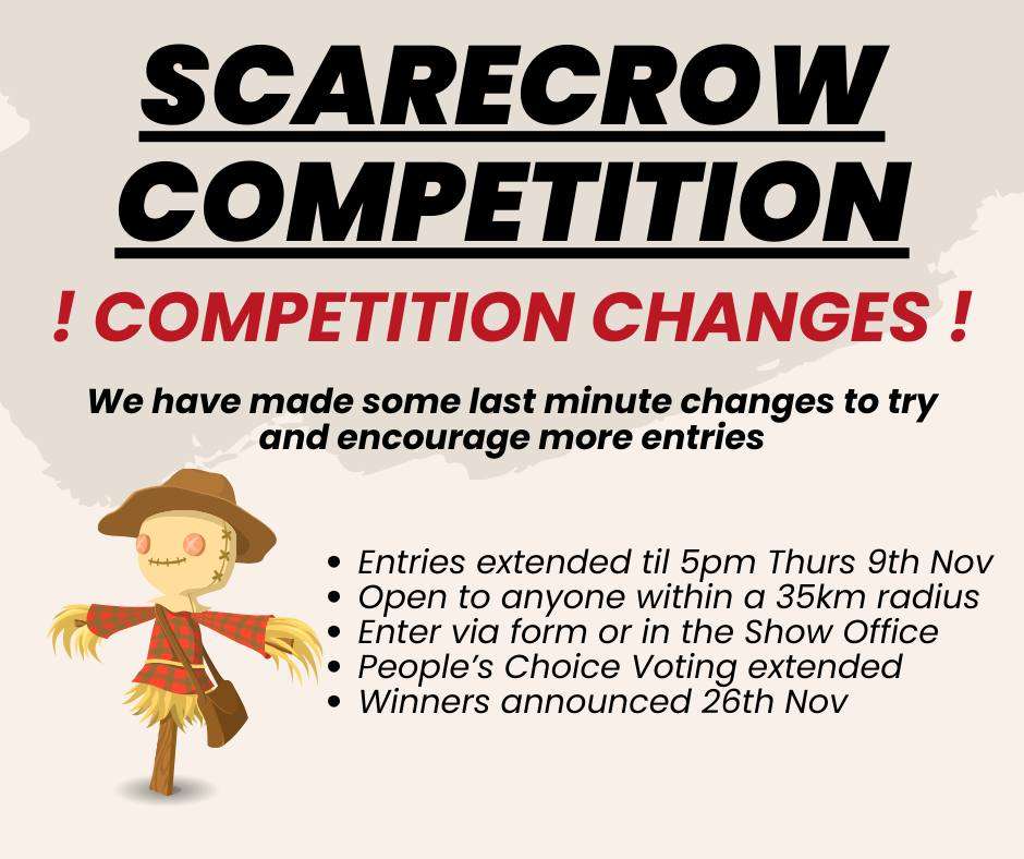 Scarecrow Competition - Eudunda Show 2023 - Extended Dates