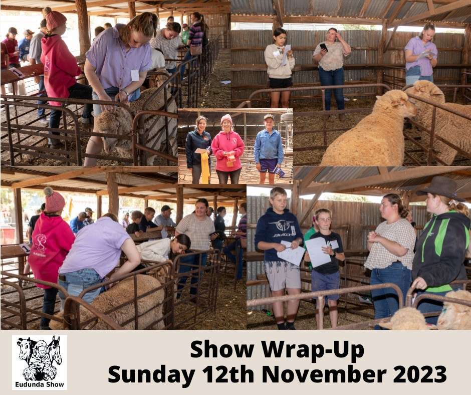 Eudunda Show Wrap-up Young Judges Competition 2023