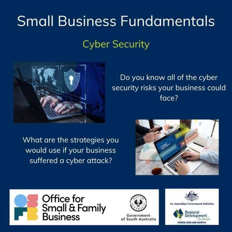 Small Business Fundamentals - Cyber Security