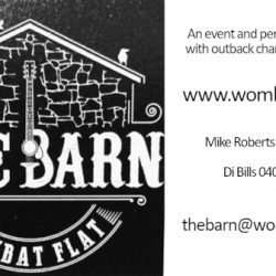 Revisit The Highlights At ‘The Barn at Wombat Flat’, As Bookings For 2022 Come Online.
