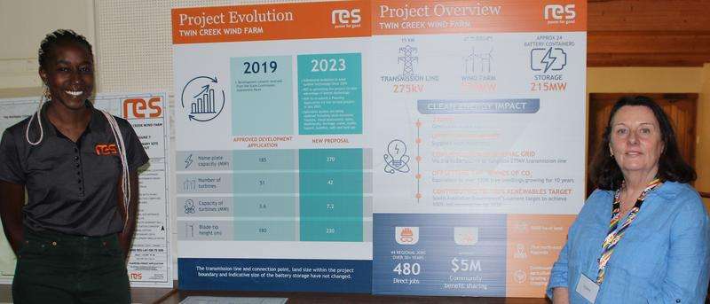 Twin Creek Windfarm Project - Community Consultation - Eudunda, Roberta Magoba, Yvonne Anson